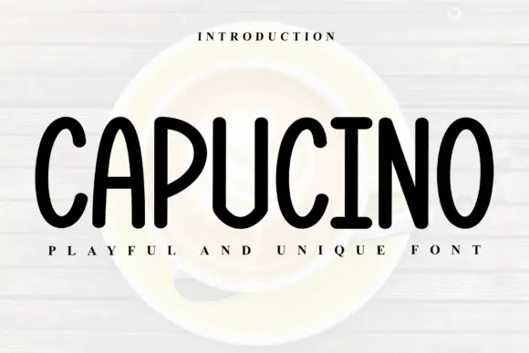 Capucino Font