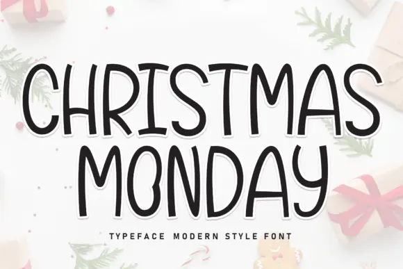 Christmas Monday Font