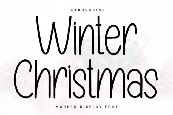 Winter Christmas Font