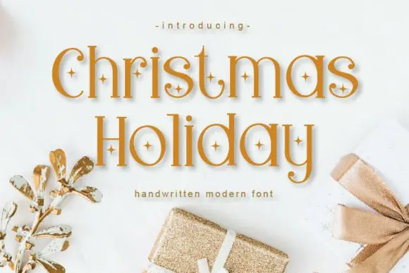 Christmas Holiday Font