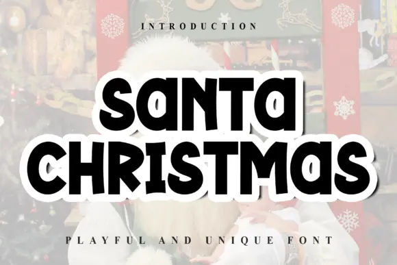 Santa Christmas Font