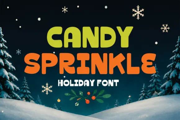 Candy Sprinkle Font