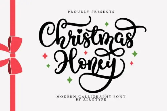Christmas Honey Font
