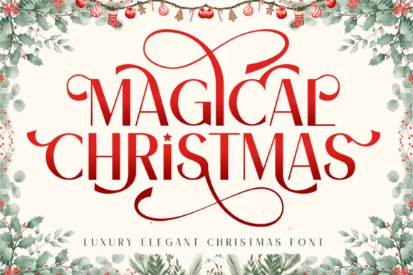 Magical Christmas Font