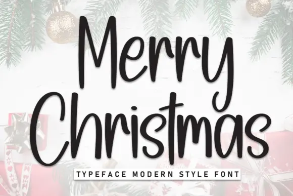 Merry Christmas Font