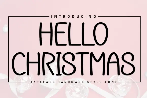 Hello Christmas Font