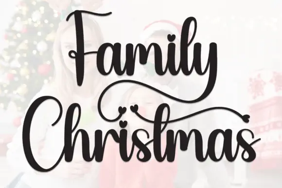 Family Christmas Font