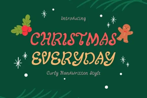 Christmas Everyday Font
