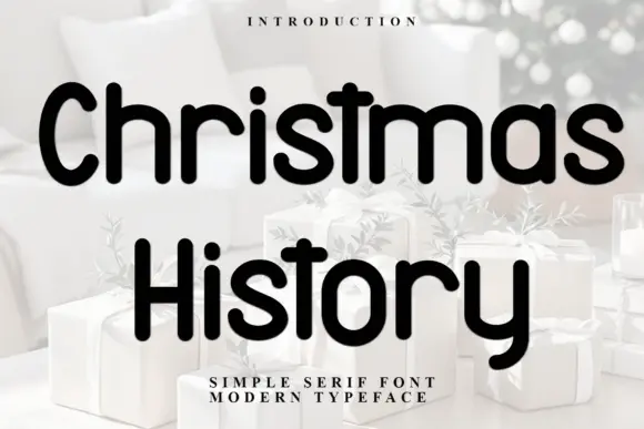 Christmas History Font