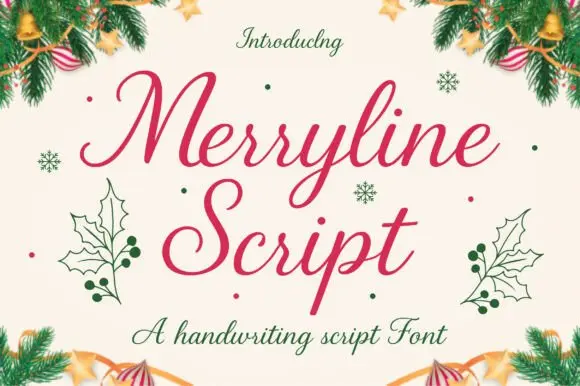 Merryline Scrip Font