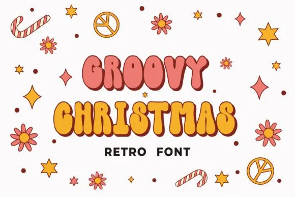 Groovy Christmas Font