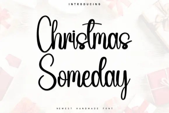Christmas Someday Font