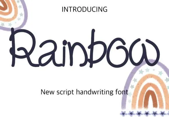 Rainbow Font
