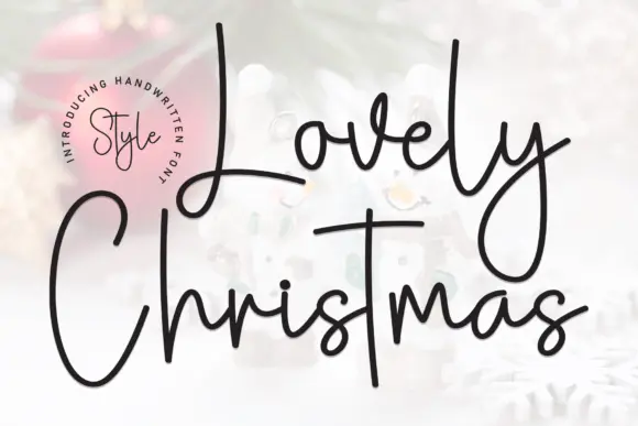 Lovely Christmas Font